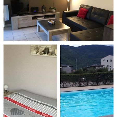 L Edelweiss Et Sa Piscine Apartment Albertville Bagian luar foto